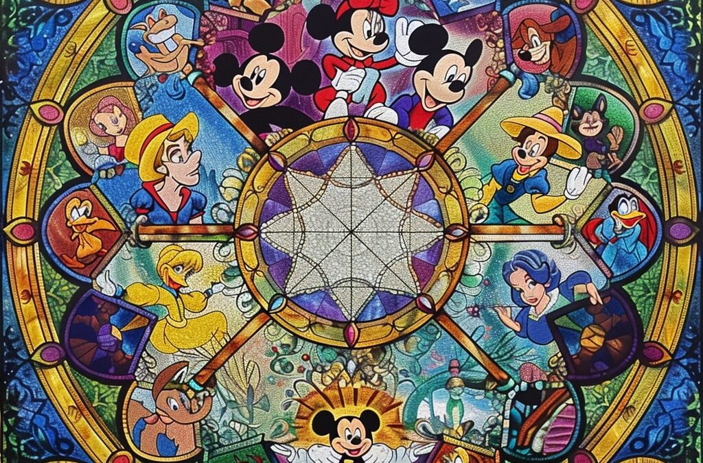 Les bienfaits de notre coloriage mandala Disney