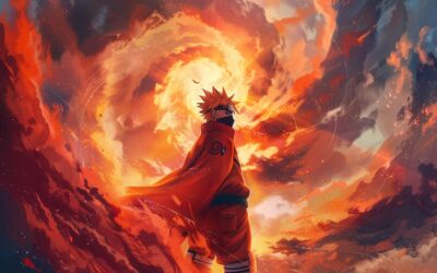 Plongez dans l’univers des ninjas avec les coloriages Naruto Kyubi